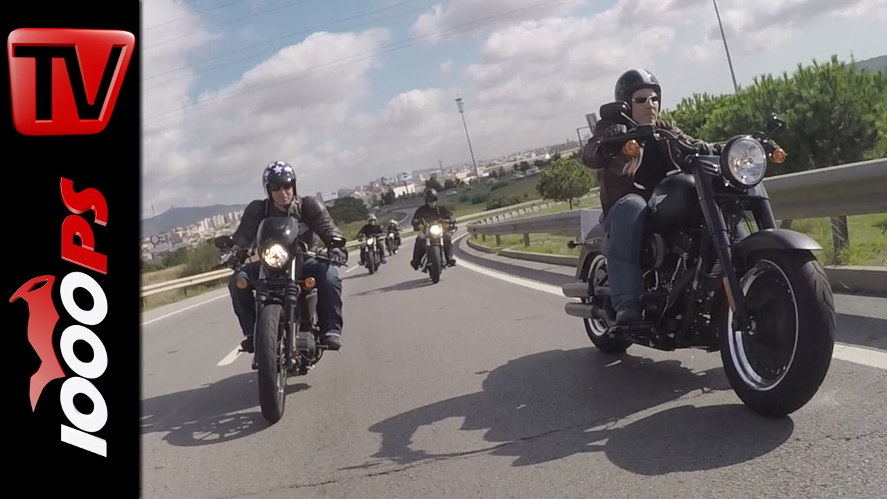 Harley-Davidson Fat Boy S und Slim S 2016 | Test, Action