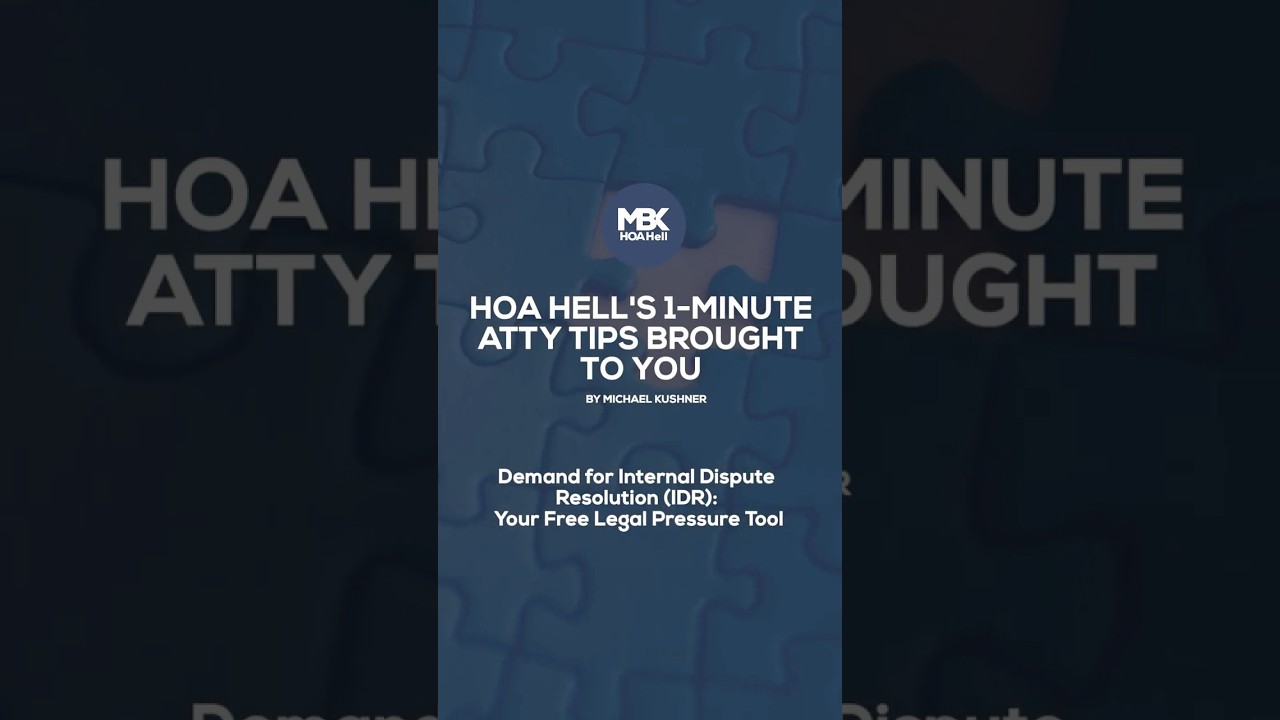Demand for Internal Dispute Resolution (IDR): Your Free Legal Pressure Tool