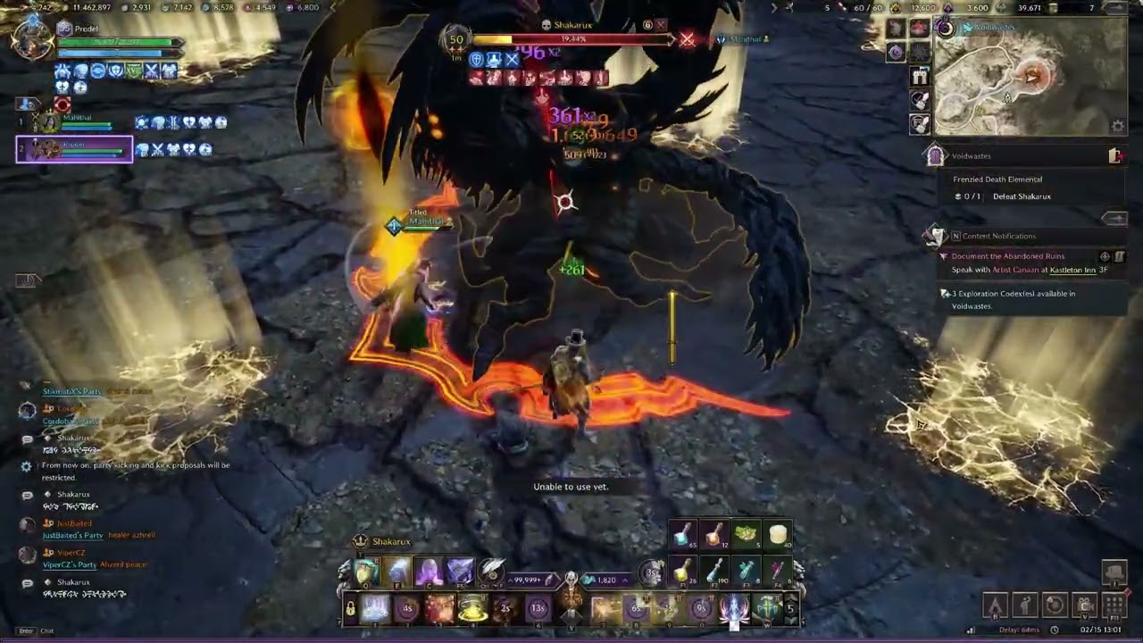 Throne and Liberty Voidwastes boss Shakarux Duo