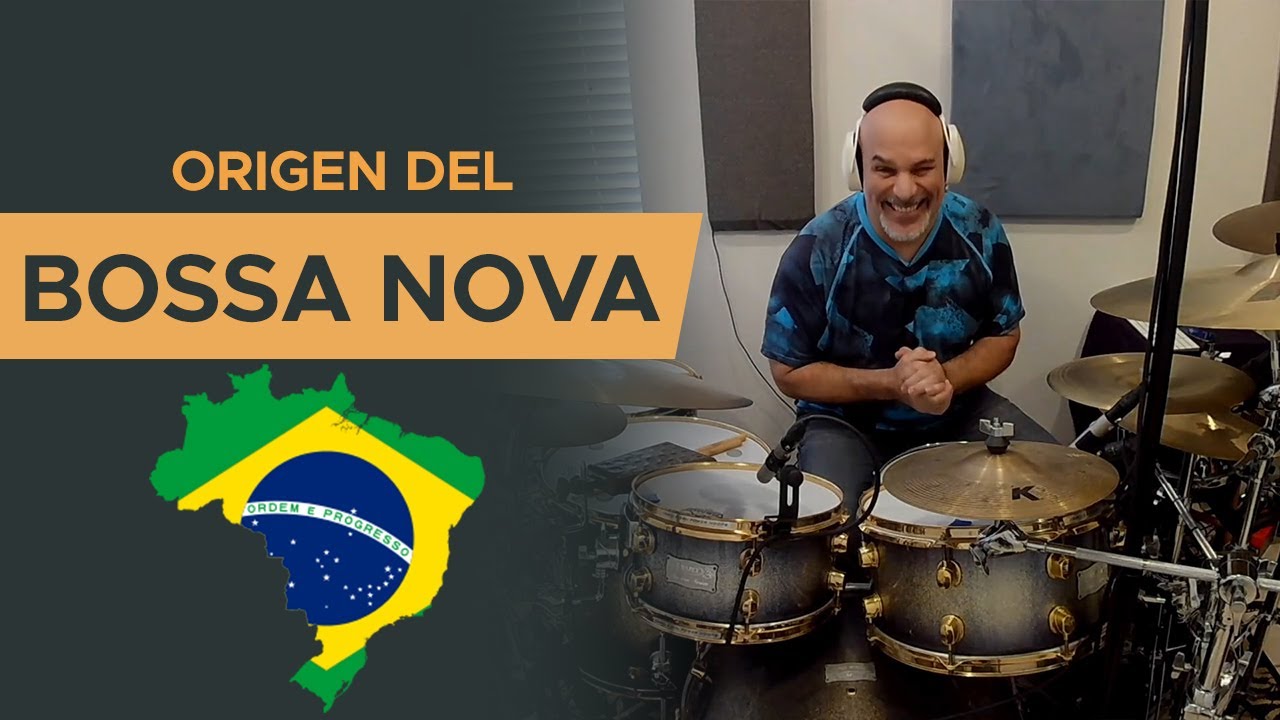 🔴 🟡 🟢 Origen del BOSSA NOVA - Waldo Madera - Cómo tocar Bossa Nova en batería
