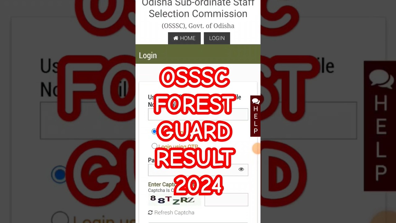 OSSSC Forest Guard Result 2024 kaise download kare #ossscforestguardresult2024
