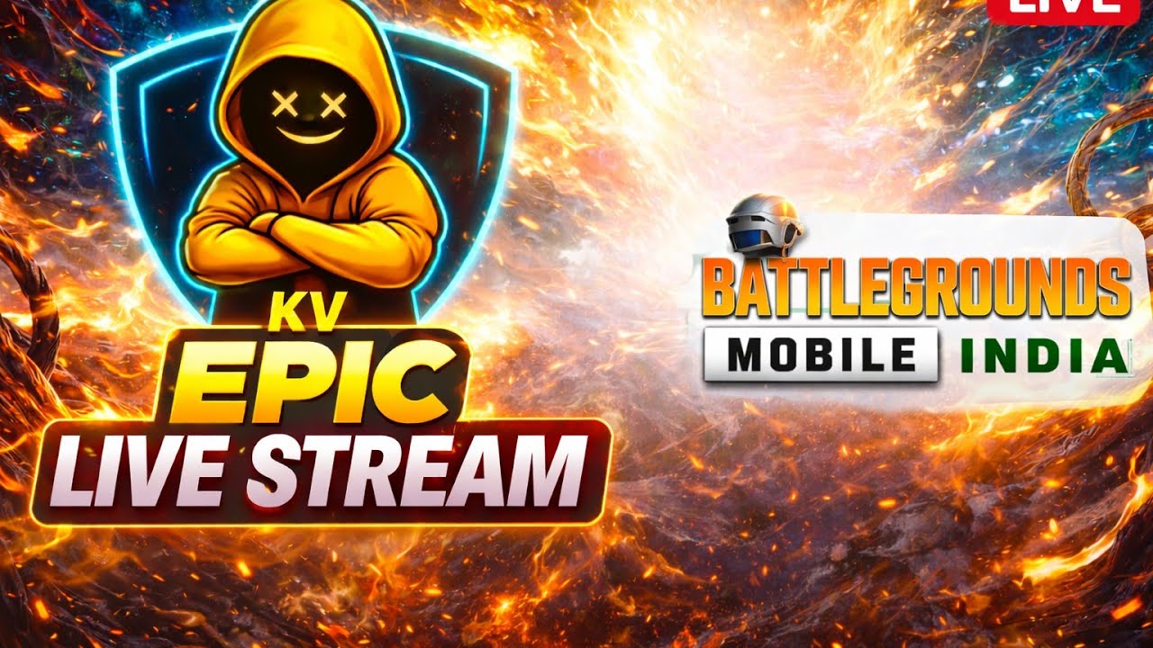 LIVE STREAM WITH KV PLAYZZZ ll  #bgmi #mobilegame #livestream #gaming #kvplayzzz