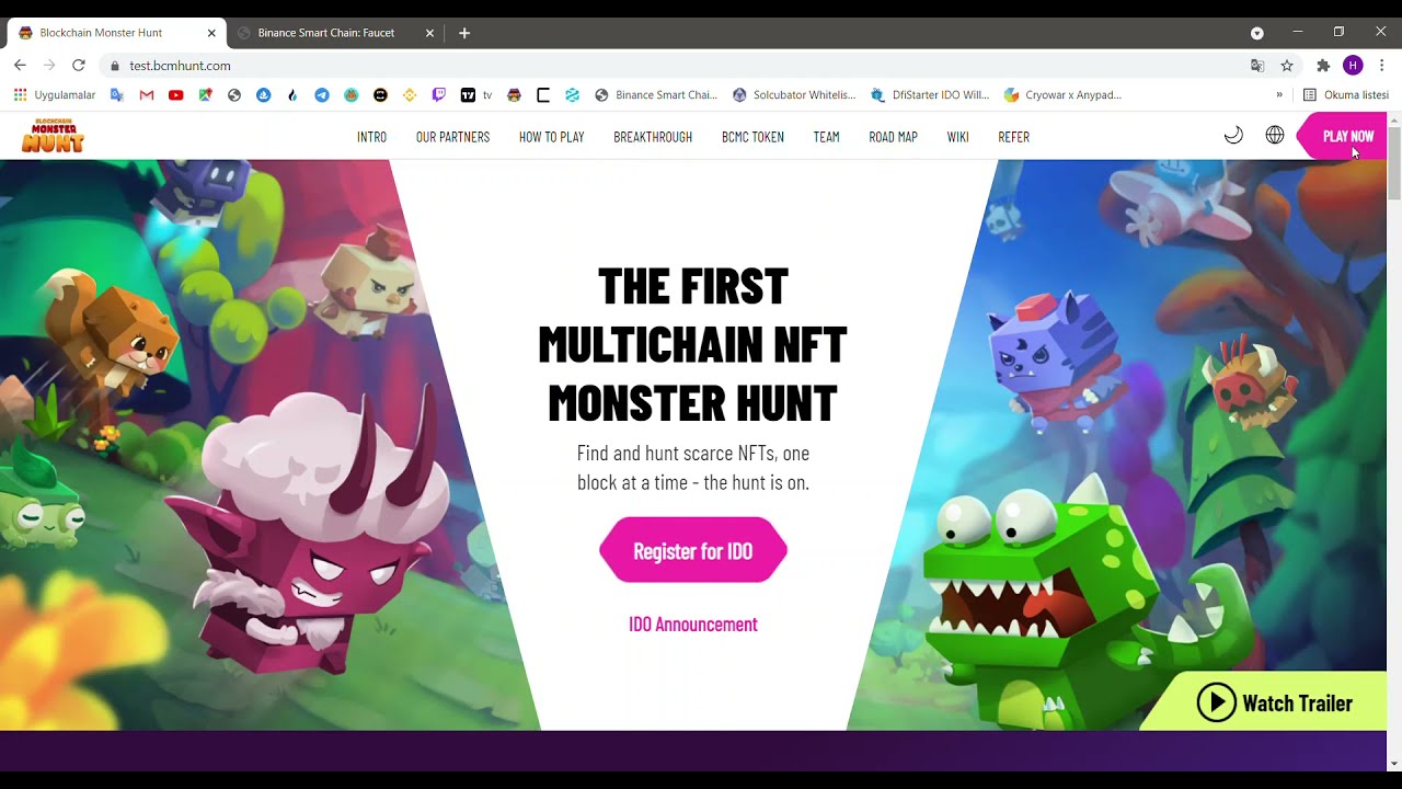 Blockchain Monster Hunt - BCMH Closed Beta
