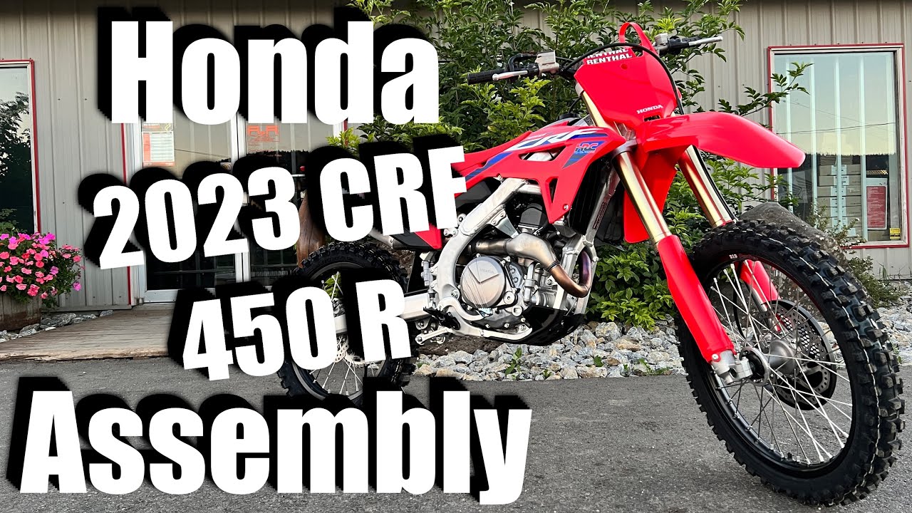 Unboxing 2023 Honda CRF 450 R / First Start!!!