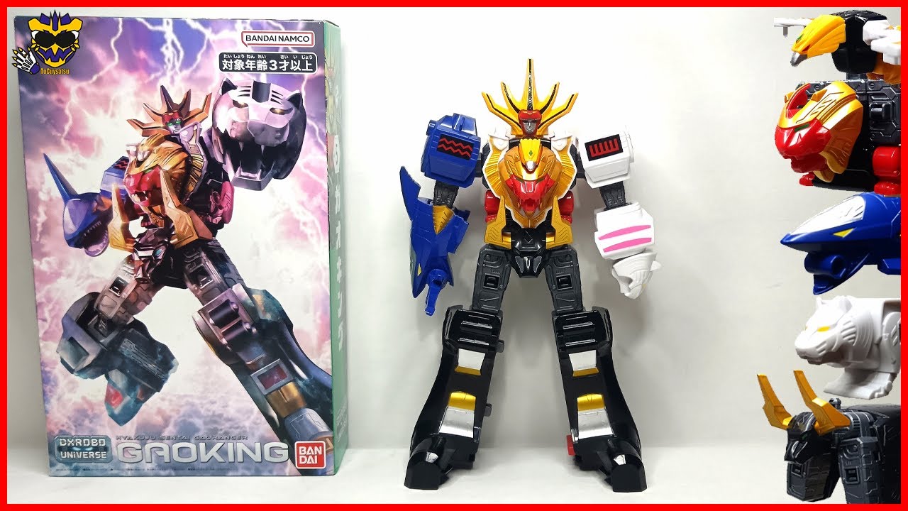 Unboxing DX Robo Universe 05 Gaoking | Hyakujuu Sentai Gaoranger