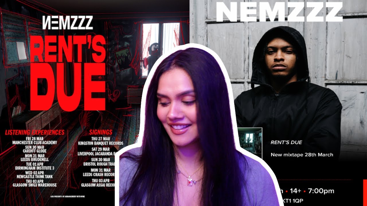 NEMZZZ - RENT'S DUE ALBUM REACTION - VIBE WITH AP