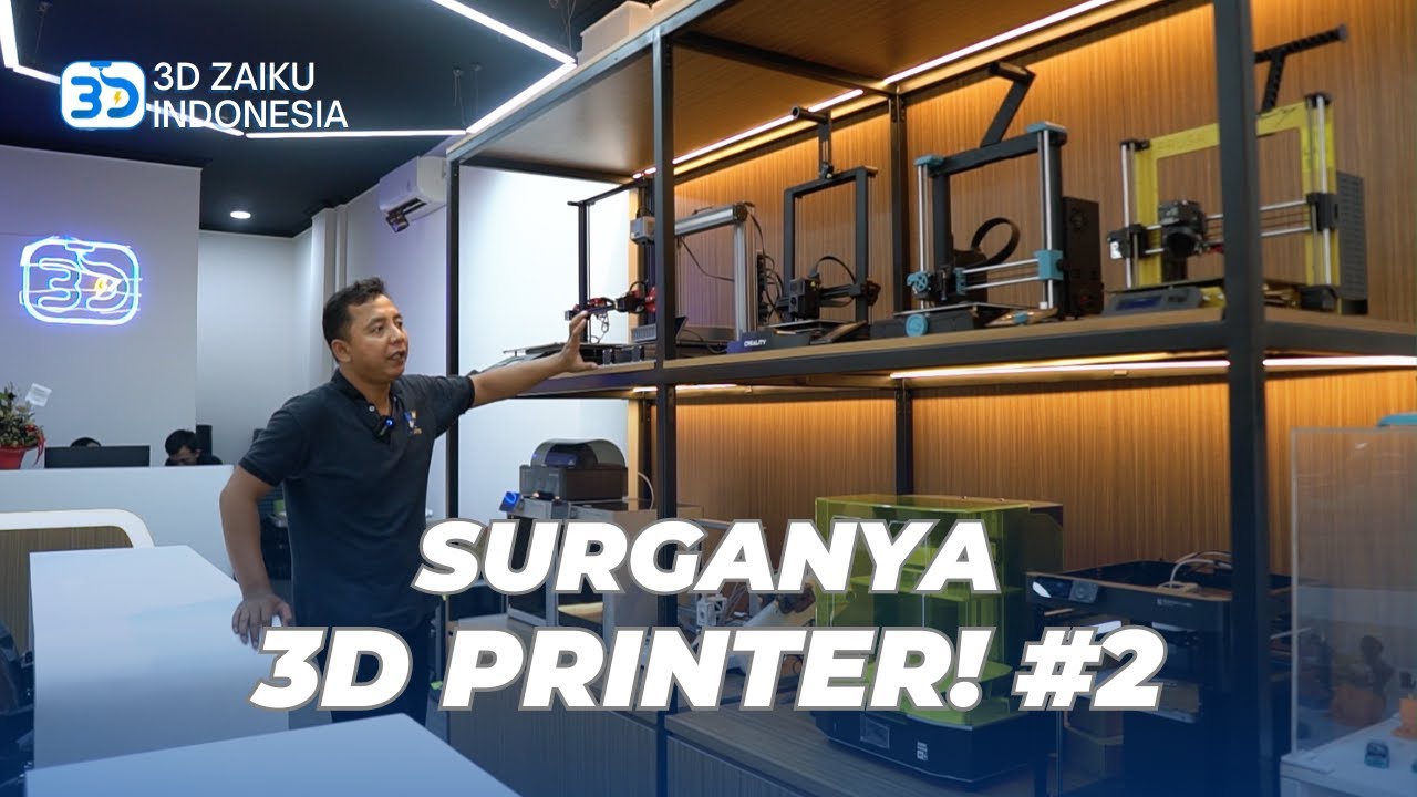 STORE BARU! SURGANYA 3D PRINTER - OFFICE TOUR 3D ZAIKU JAKARTA #2