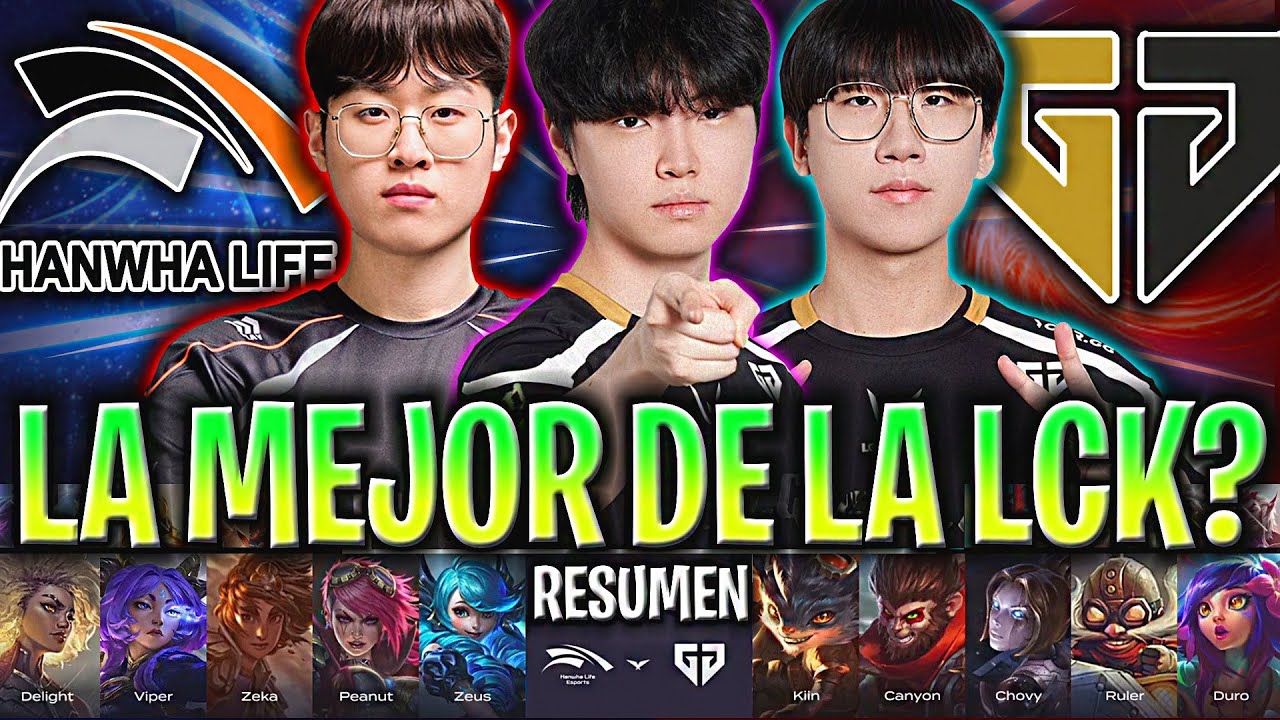 ZEUS vs CHOVY! 😱LA MEJOR SERIE DE LA LCK?🔥 | HLE vs GEN Resumen LCK SUMMER 2025 en ESPAÑOL
