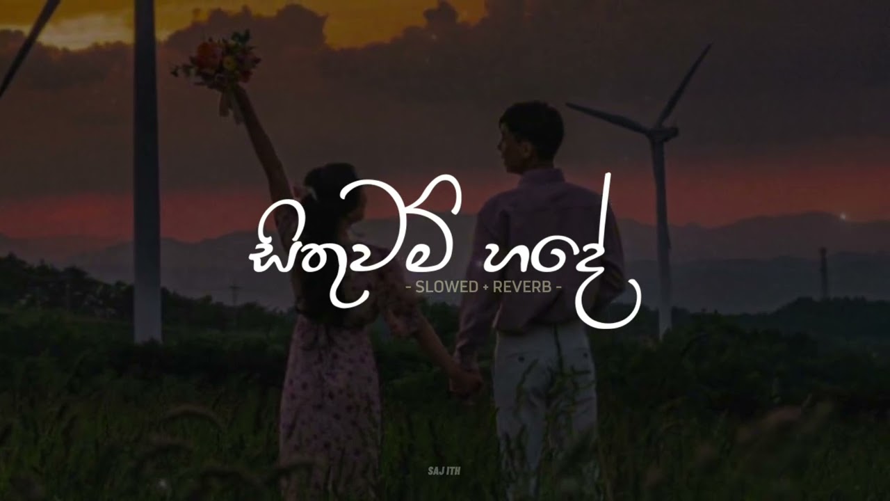 Sithuwam hade | සිතුවම් හදේ (Slowed + Reverb)