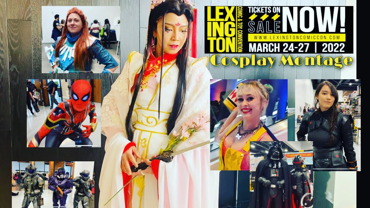 Lexington Comic & Toy Convention Cosplay Montage 2022!