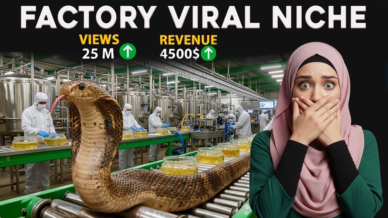 How I Make NextGen Factory Process Videos Using Free AI Tools &mdash; Viral Factory Process Videos