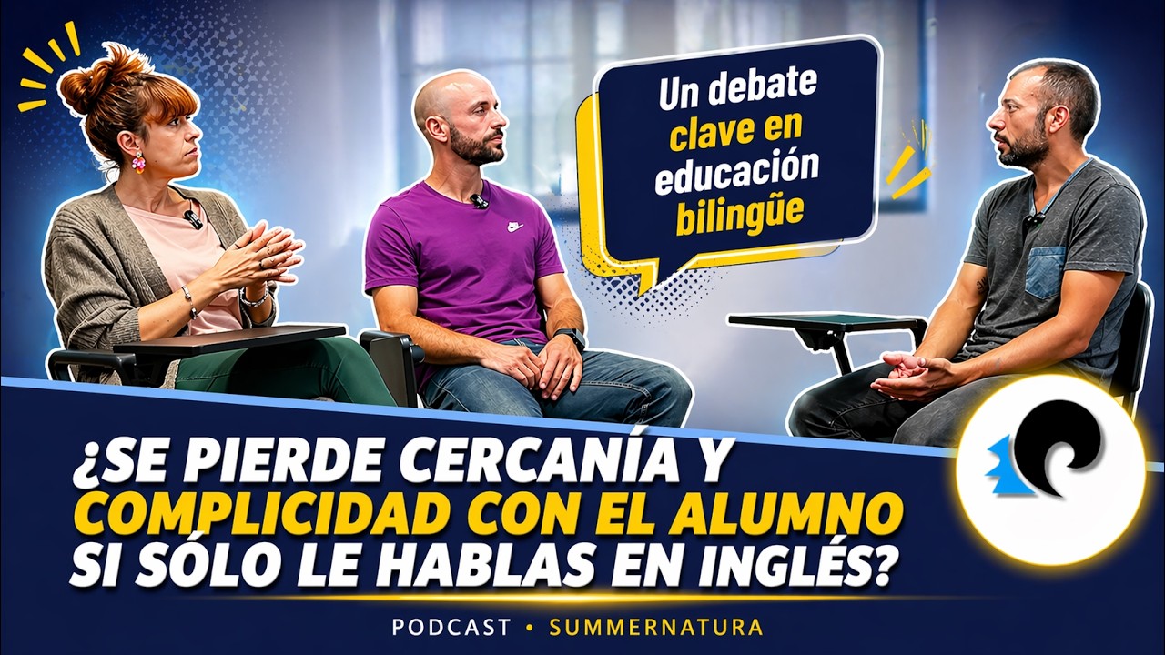 ¿Se pierde cercanía y complicidad con elalumno si sólo le hablas en inglés?