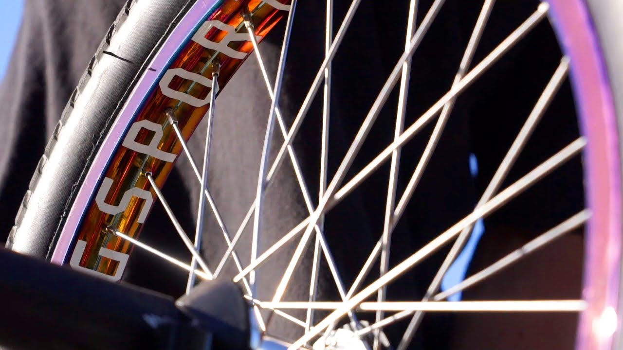 OIL SLICK ROLLCAGE RIM | GSport BMX ft. Ethan Corriere