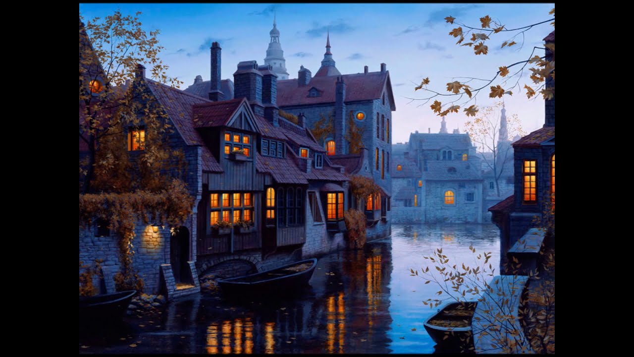 Blue Danube (by Strauss) - Paintings “Evgeny Lushpin”