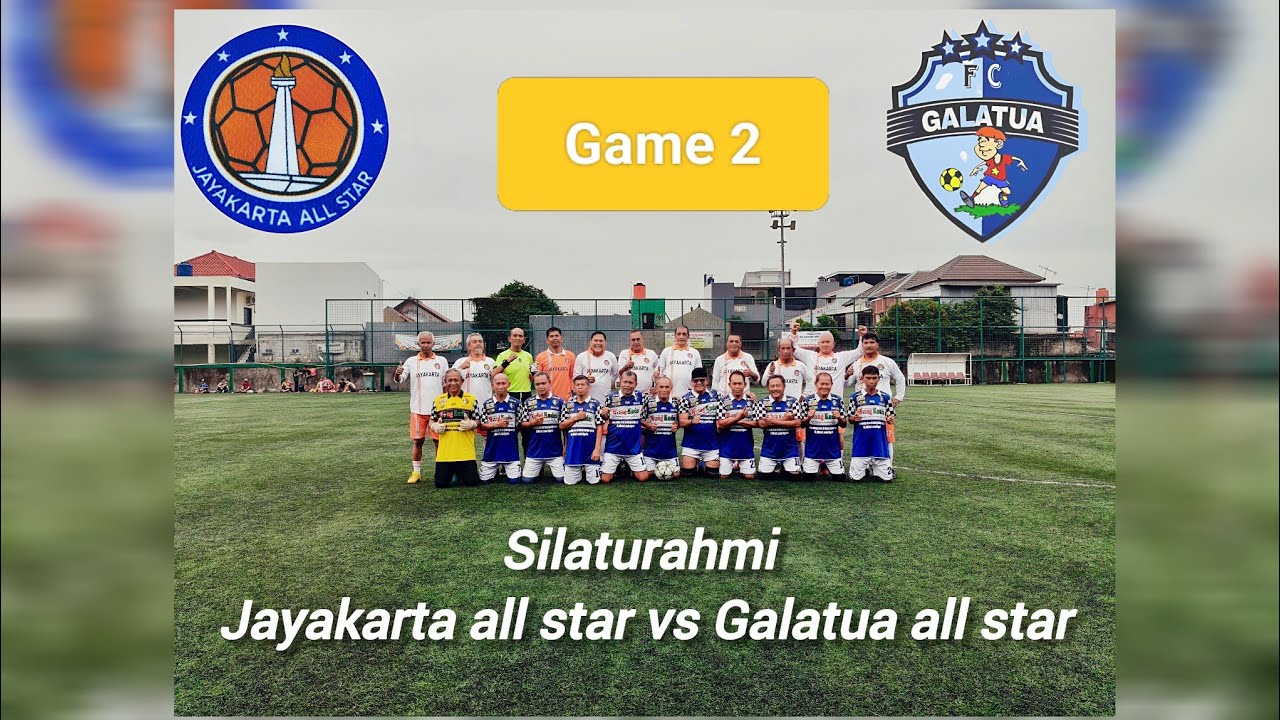 Jayakarta all-star vs Galatua all-star. Lapangan ingub Jagakarsa