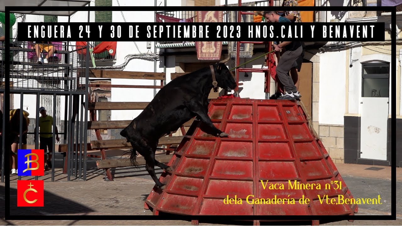 Enguera 24 y 30 de 09 ▪ 23 Ganaderías de Hnos Cali y Benavent