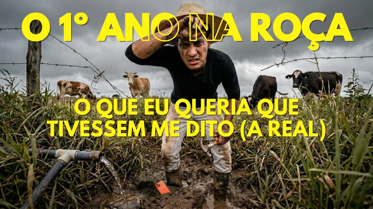 O que NINGUÉM te conta sobre o 1º ano na Roça (Os Perrengues)