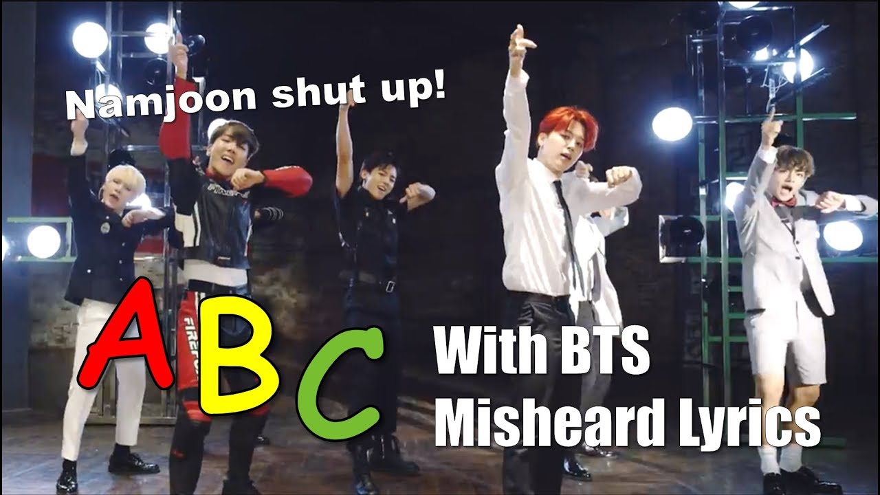 Learn the Alphabet with BTS Misheard Lyrics