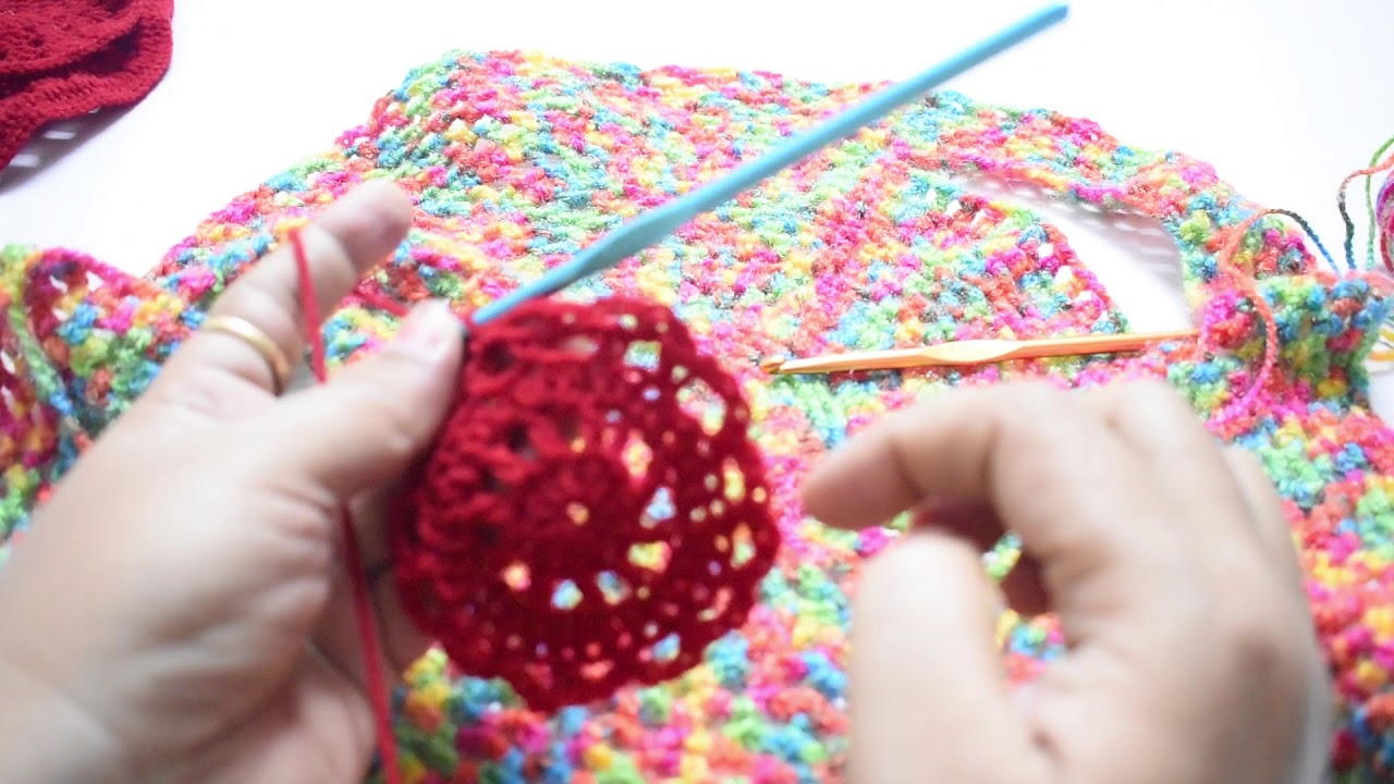 CROCHET CIRCULAR JACKET