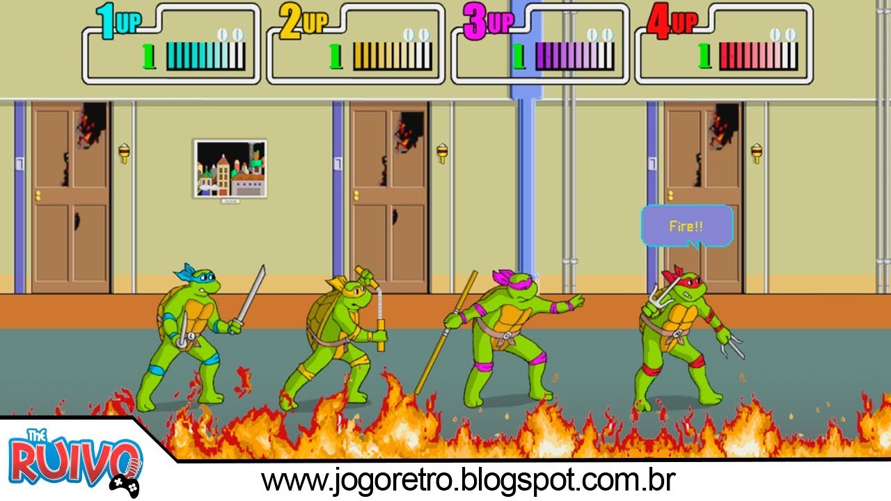 Teenage Mutant Ninja Turtles (TMNT) Arcade HD Remaster (INCRÍVEL e Feito por FÃS)