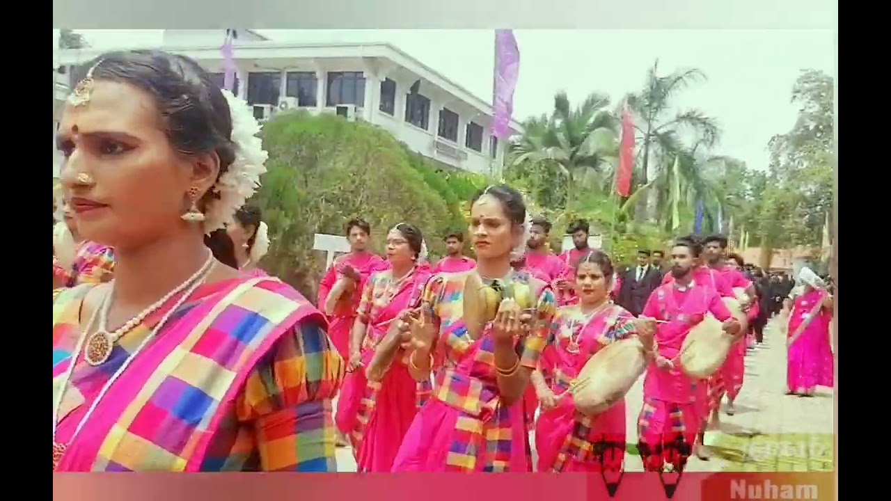 Traditional Tamil music and dance at Eastern University Sri Lanka's opening ceremony.
