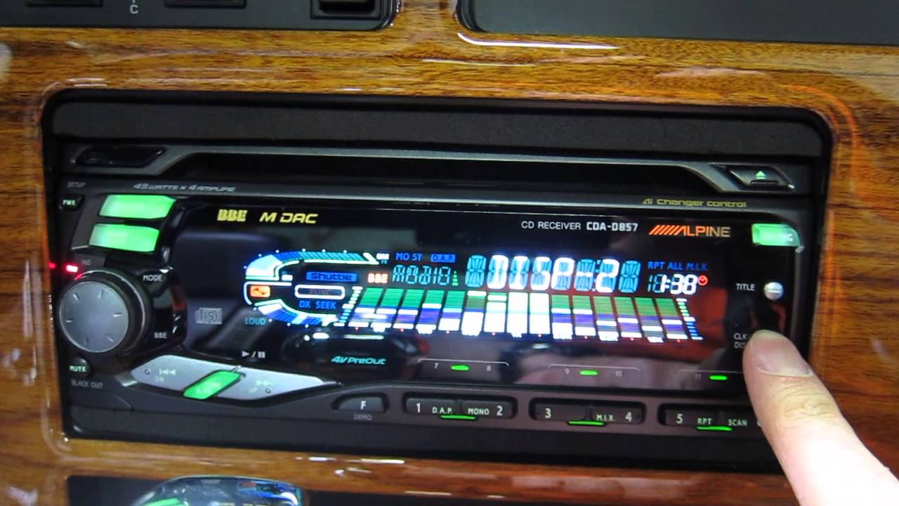 Alpine CDA-D857
