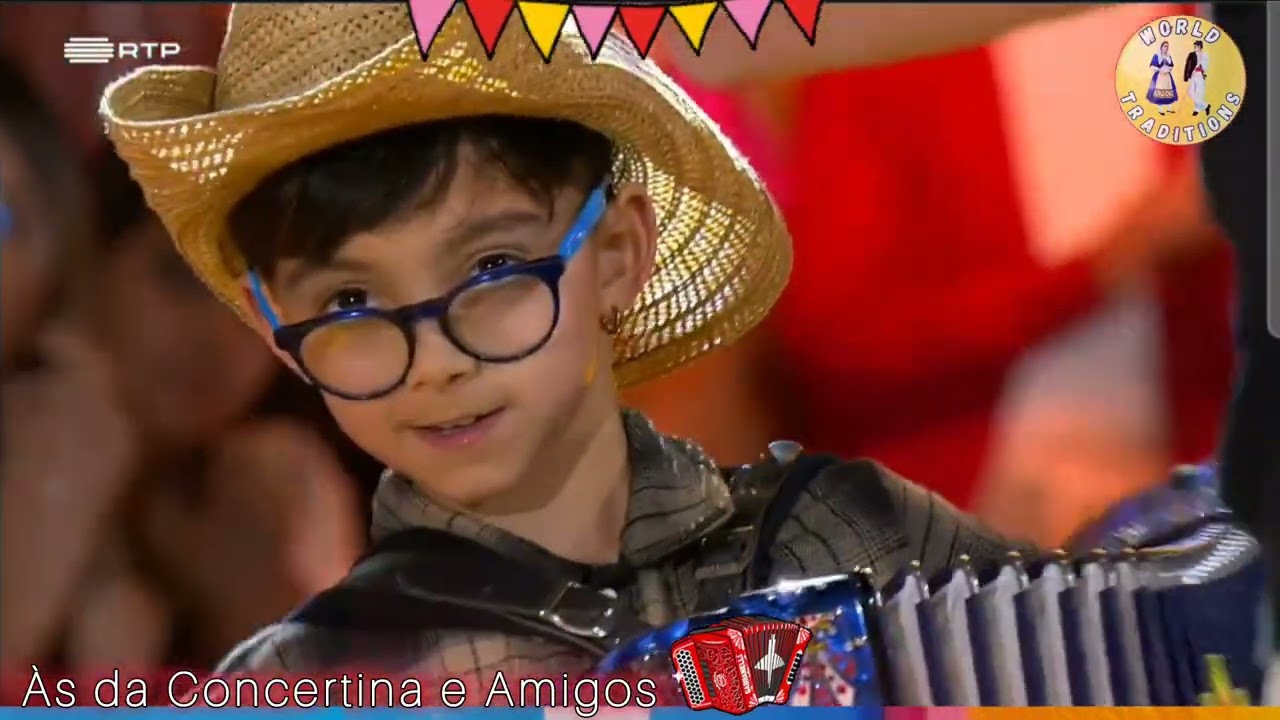 Ás da Concertina And Friends🪗Sensational Accordion Player Ricardo Ferreira e Amigos