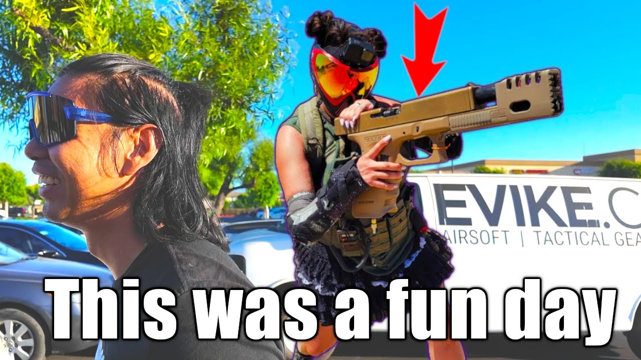 Jet's Giant G Lock [Airsoft Nation vlog] with C7 Viper, US Airsoft, Evike Team