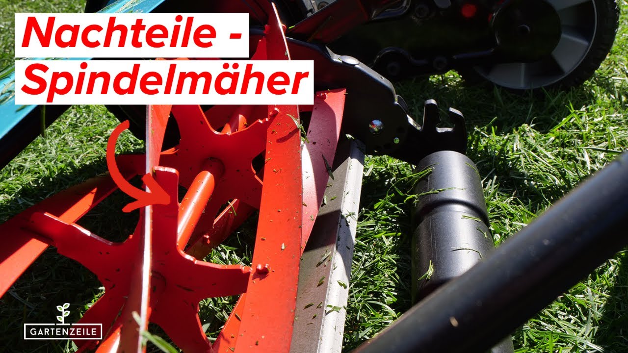 Nachteile des Spindelmäher - Lohnt sich der Kauf trotzdem?