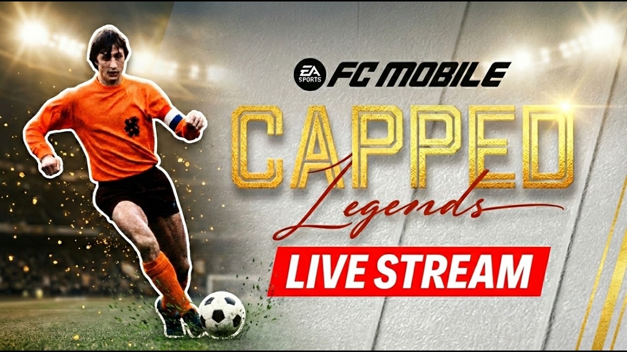 FC Mobile LIVE NOW 🔴 New Event Capped Legends 🌟 Ranked Grind + Team Review