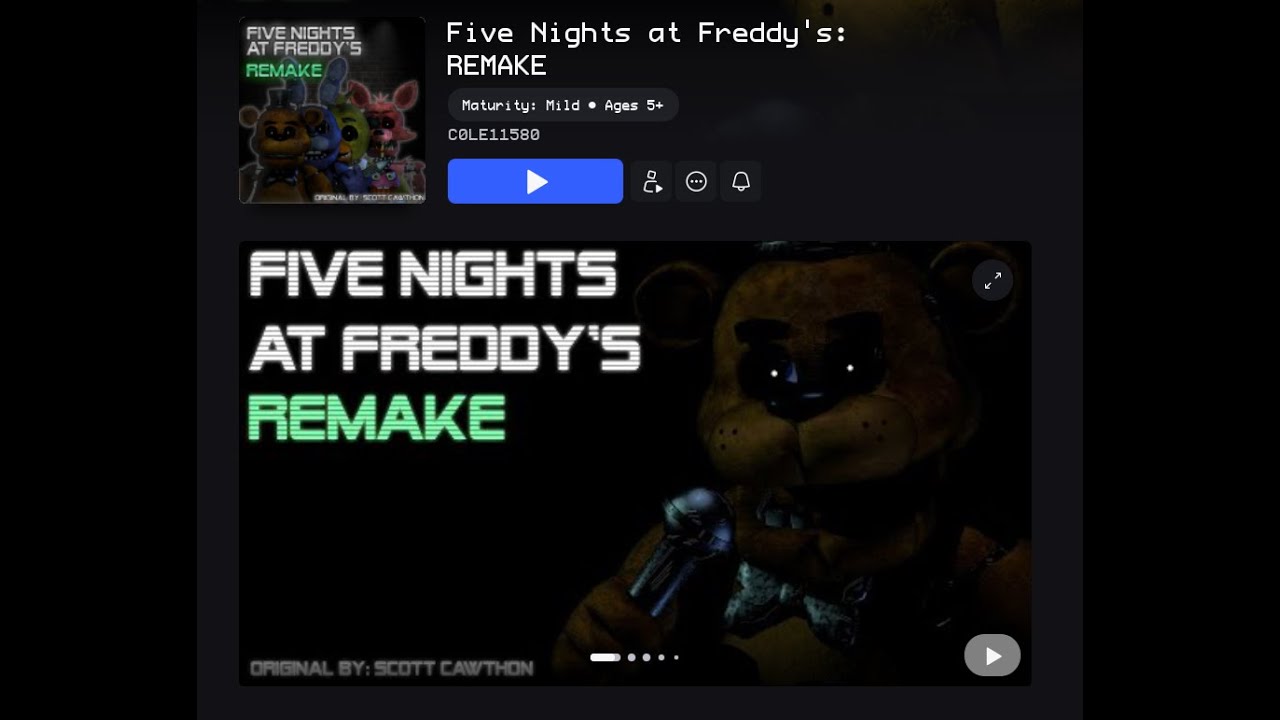 FNAF 1:REMAKE???