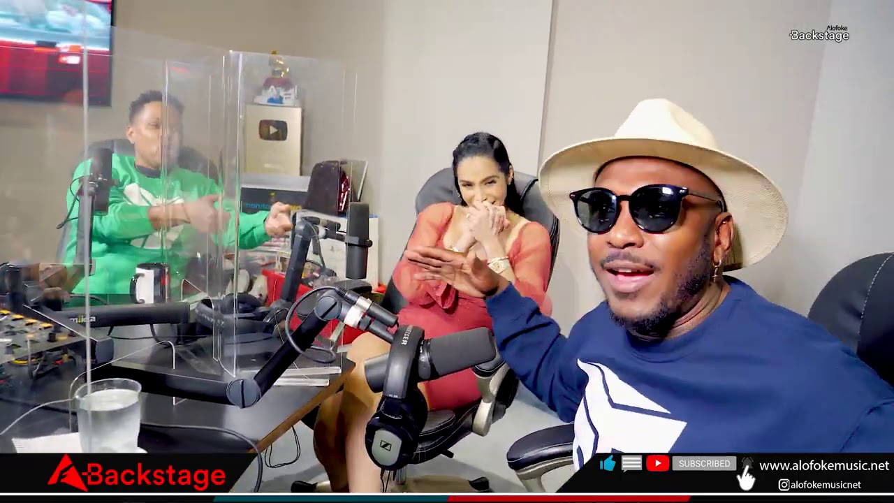 SUBJECT 24K GOLD CHATTING WITH JESSICA PEREIRA (ALOFOKE RADIO SHOW BACKSTAGE)