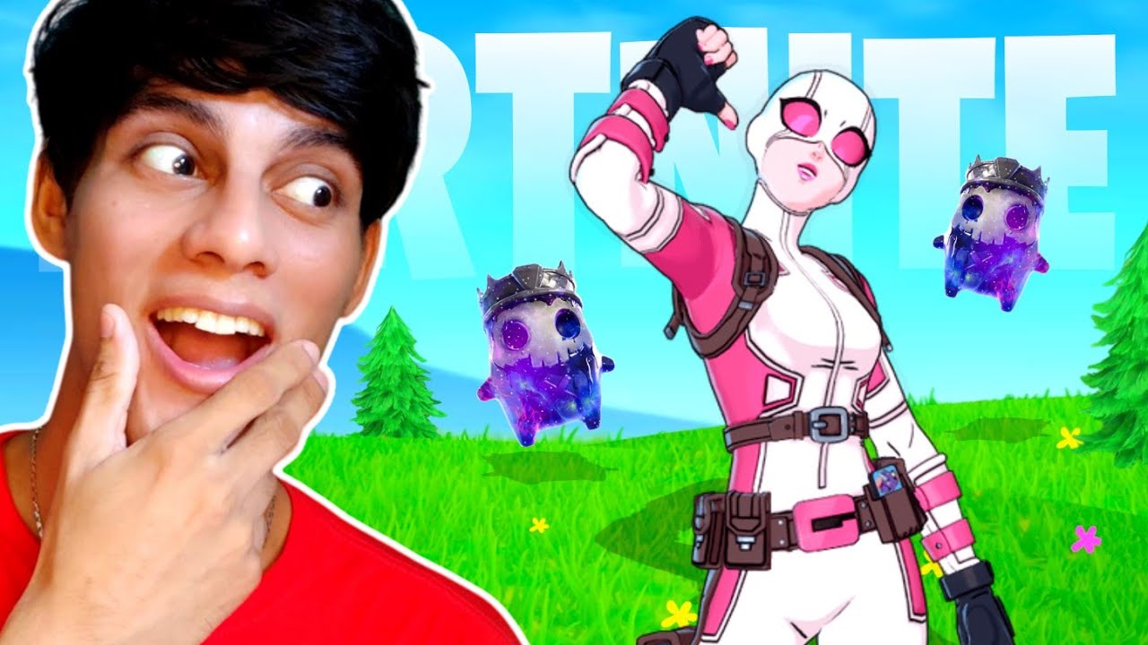 Achei um ELEMENTAL GALAXY no Fortnite Mobile!