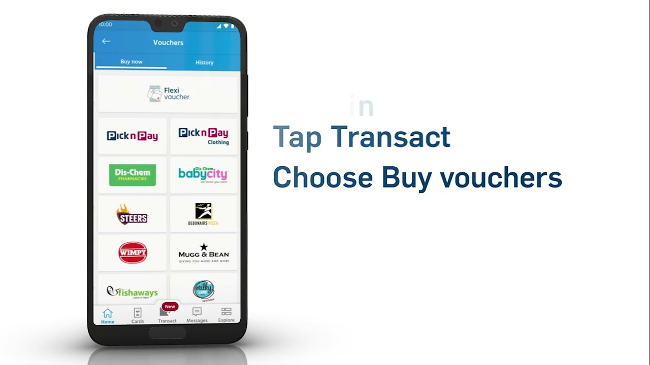 Capitec | How to app guide | Vouchers