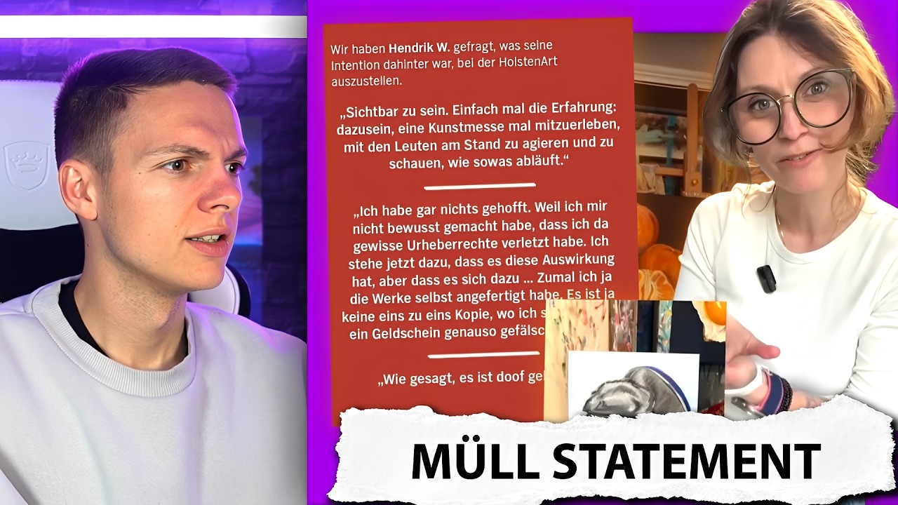 K&uuml;nstler klaut Bilder & bringt dreistestes Statement aller Zeiten