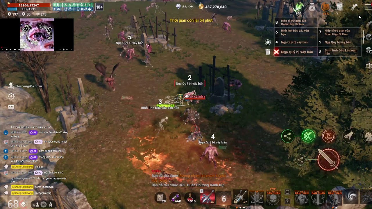 Lineage2m / Đơn Giản Là Treo Game Và Nghe Nhac Xuyên Đêm