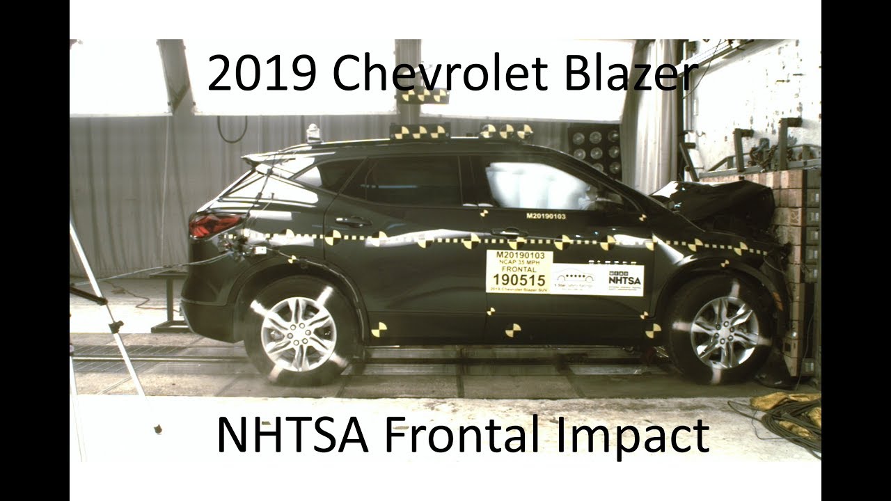 2019-2024 Chevrolet Blazer NHTSA Frontal Impact