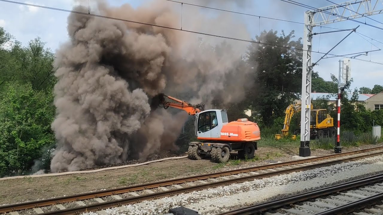 Wałbrzych -  podziemny pożar węgla. Zużyto pół miliona litrów wody! cz. 2