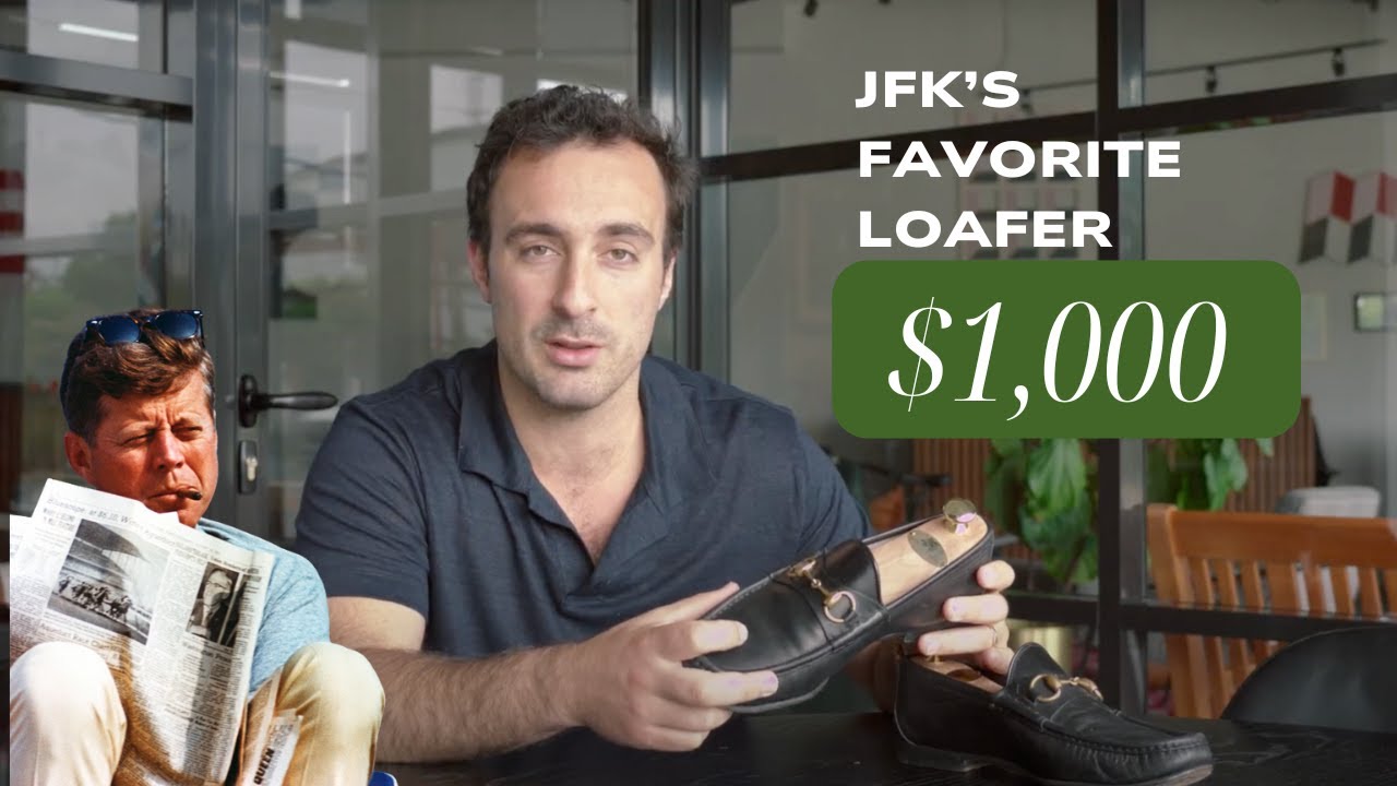 Gucci! Reviewing the JFK's $1,000 favorite men's loafer. The Gucci 1953 horse-bit loafer.