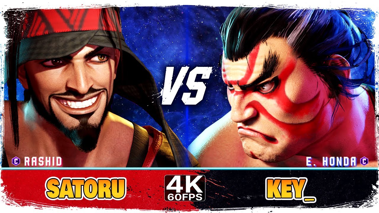 SF6 - Satoru (RASHID) vs. KEY_ (E. HONDA) Legend Level Gameplay
