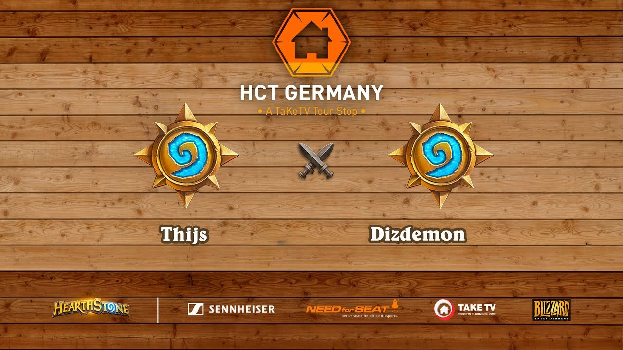 Thijs vs Dizdemon, 1/4, HCT Germany 2018