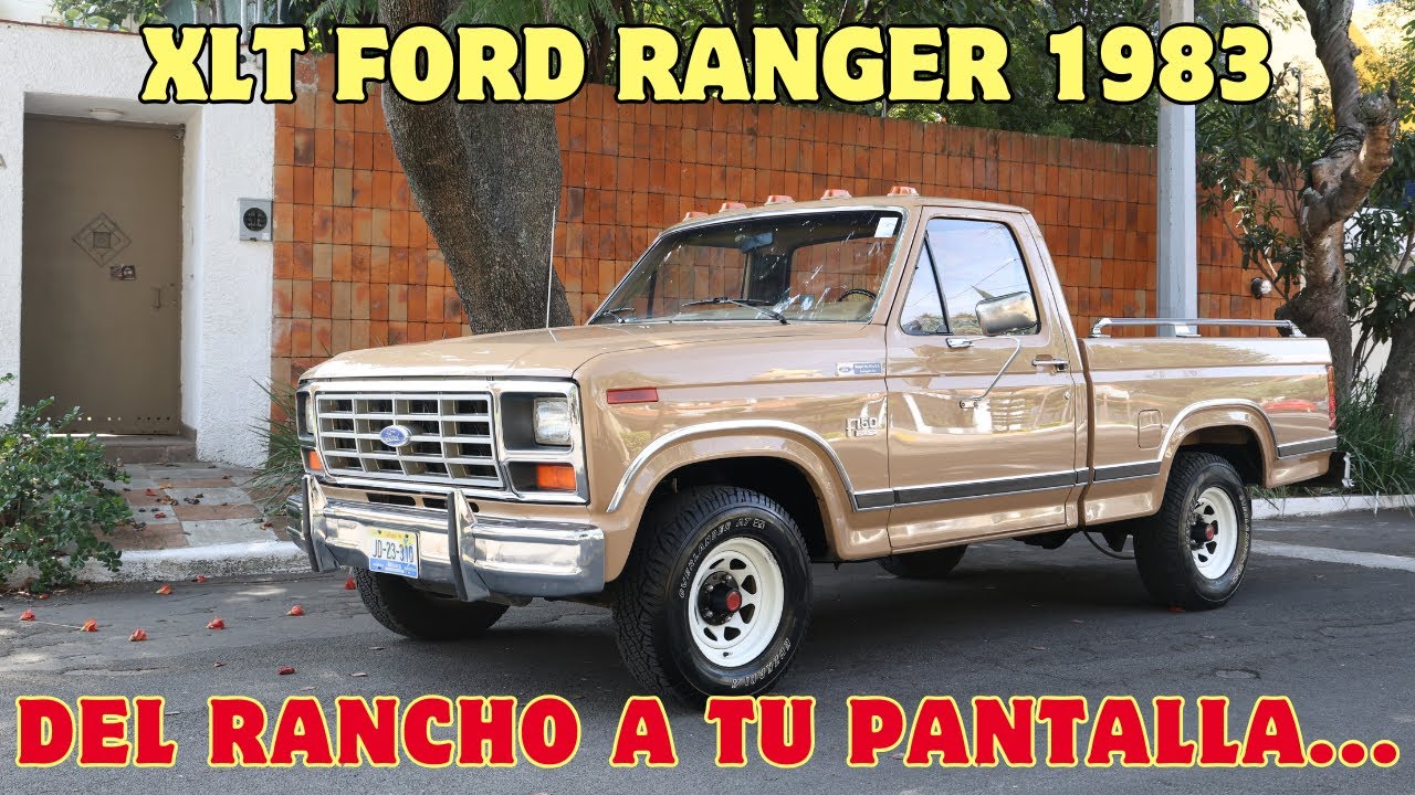 Más de Cuarenta Años Han Pasado XLT 1983 FORD Ranger Intacta Recién Salida del Rancho VENDIDA