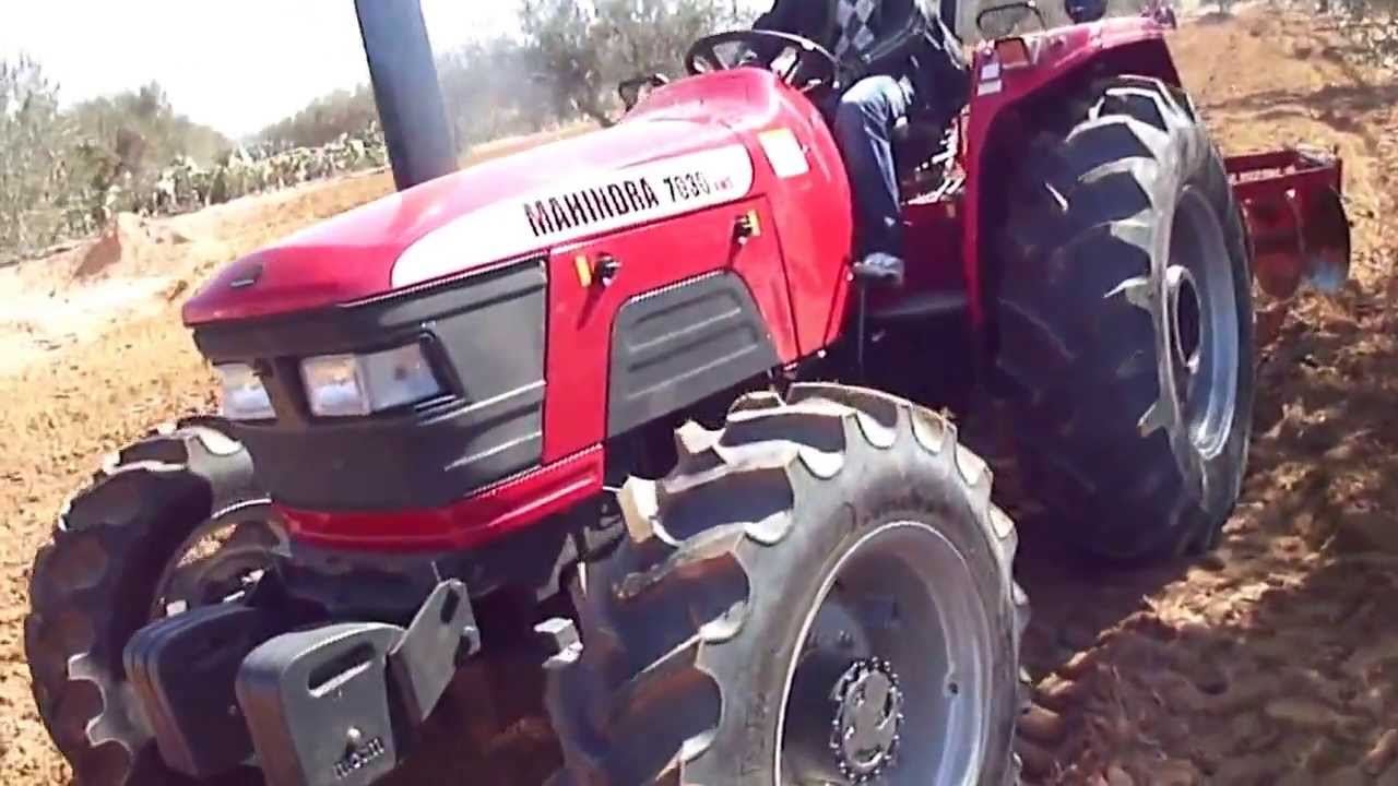 Mahindra tractor demo Tunisia / تونس التجريبي جرار ماهيندرا