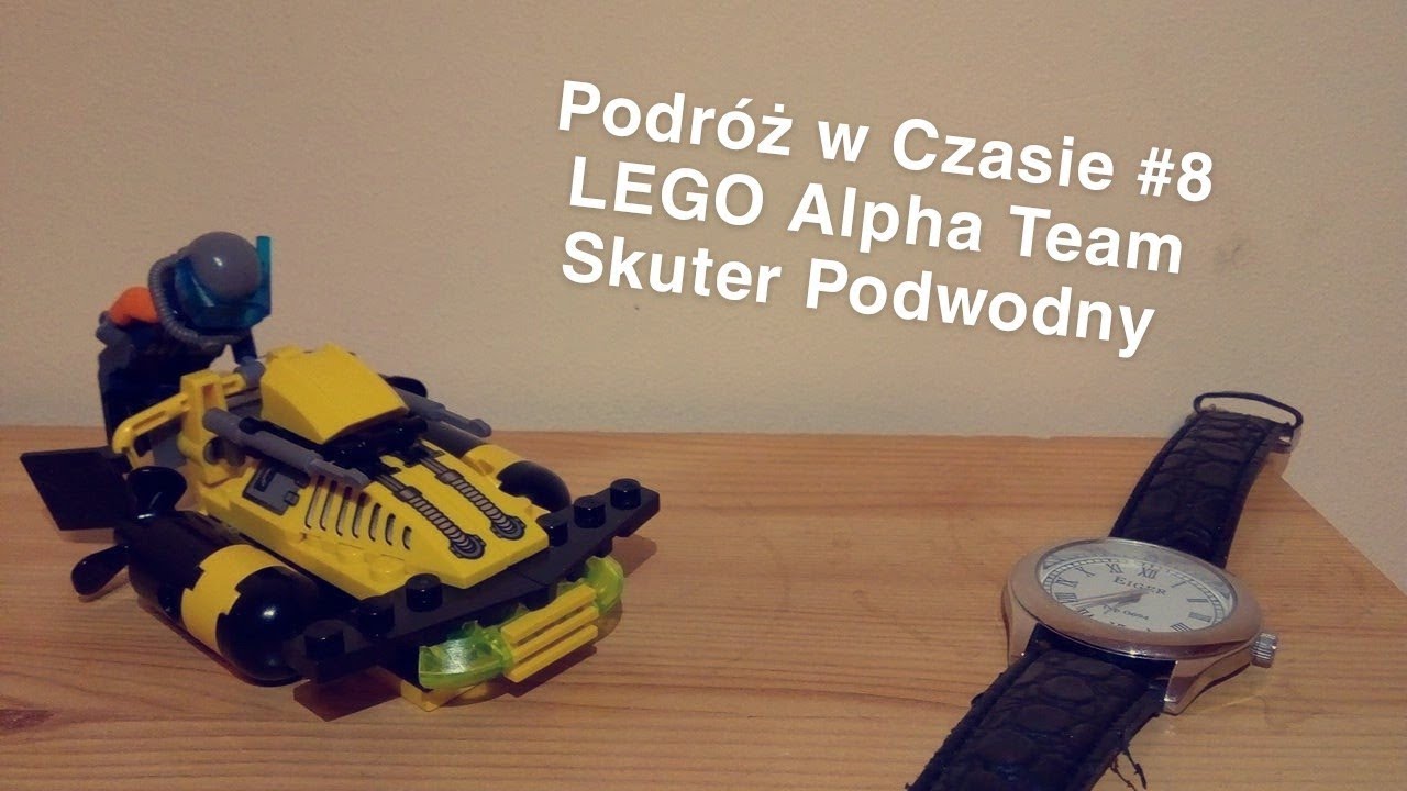 Podróż w Czasie #8 LEGO Alpha Team Skuter Podwodny