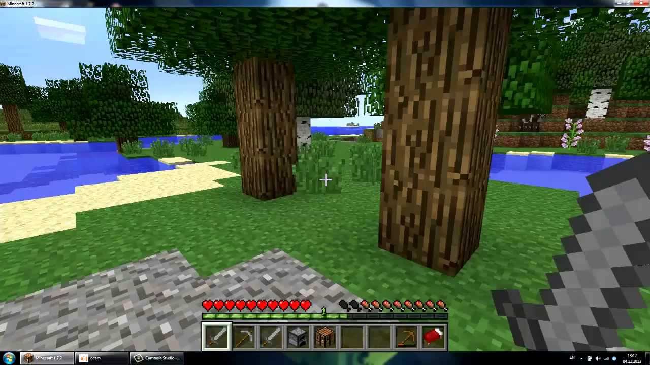 Освоение Minecraft 1 часть развитие,деревня.