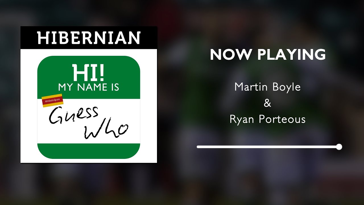 GUESS WHO | MARTIN BOYLE & RYAN PORTEOUS