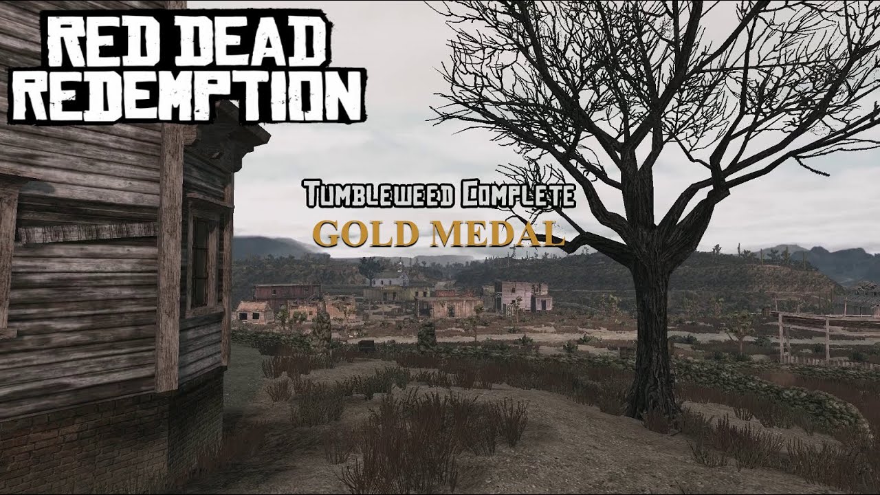 Red Dead Redemption - Tumbleweed Challenge [Gold Medal] (HD,60fps)