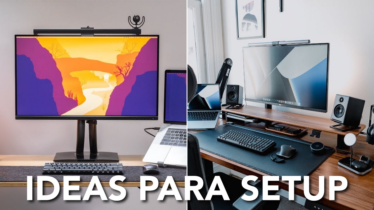 Ideas de SETUPS MINIMALISTAS (para Estudiar, Trabajar, Programar y más!)