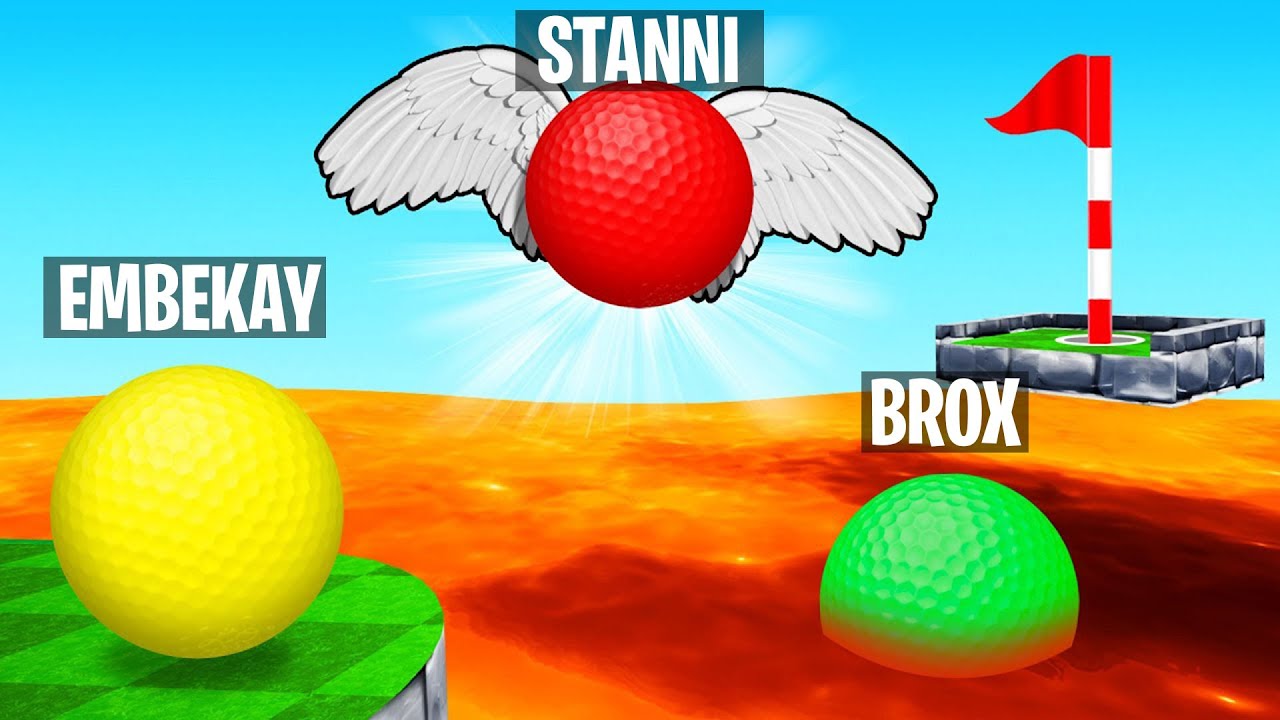 WIR GOLFEN UM 2.000€ in diesem 0.001% PARKOUR in GOLF IT mit @StandartSkill  & @Brox