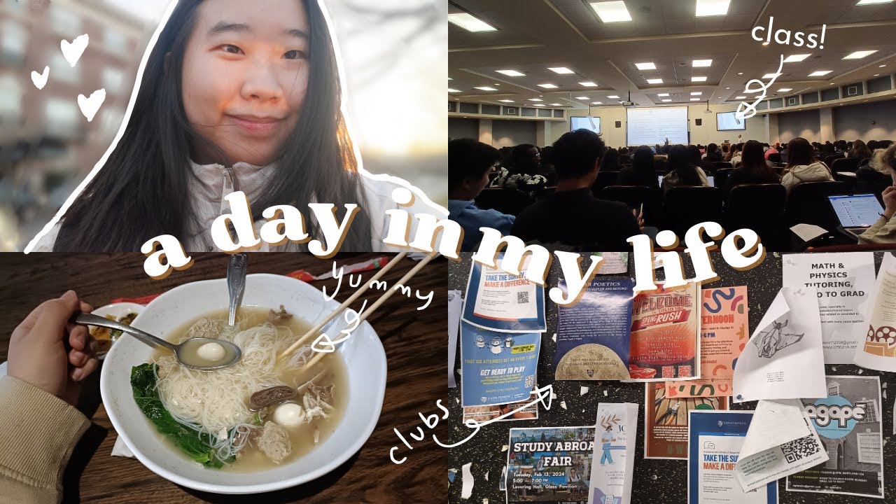 day in my life at Johns Hopkins university | premed edition 🩺